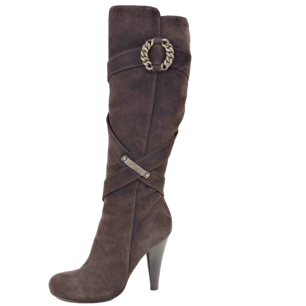 TWICE 🇮🇹WOMEN'S BROWN SUEDE WINTER BOOTS